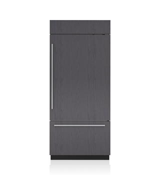 Sub-Zero Refrigerador/congelador cl&#225;sico de 36&quot; con dispensador interno: Preparado para panel CL3650UID/O