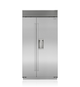 Sub-Zero Refrigerador/congelador Side-by-Side cl&#225;sico de 42&quot; con dispensador CL4250SD/S