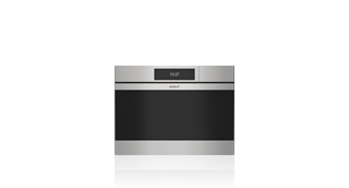 Wolf 24&quot; M Series Contemporary Stainless Steel Handleless Convection Steam Oven - Plumbed CSOP2450CM/S