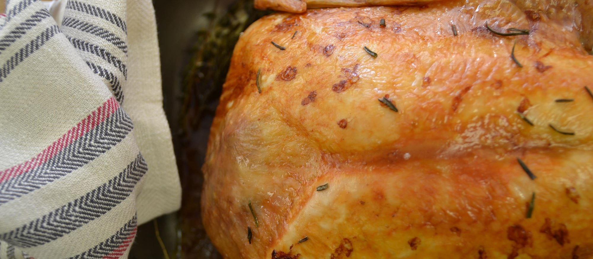 Pavo asado tradicional