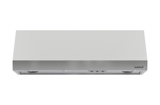 Wolf Campana extractora de pared Pro de 54" - 27" de profundidad PW542718