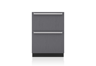 Sub-Zero Cajones de refrigerador serie Designer de 24&quot; - Compatible con panel ID-24R