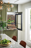 Sub-Zero Refrigerators 30" Designer Wine Storage with Refrigerator Drawers - Panel Ready (IW-30R)