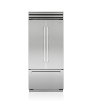 Sub-Zero Refrigerador Congelador cl&#225;sico de 36&quot; con puerta francesa CL3650UFD/S