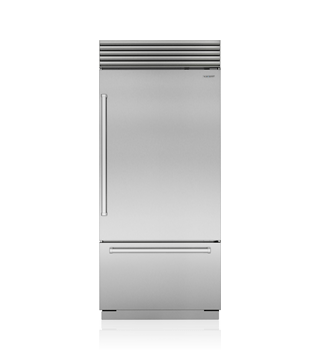 Sub-Zero 36&quot; Classic Over-and-Under Refrigerator/Freezer with Internal Dispenser CL3650UID/S