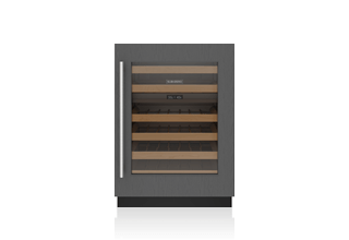 Sub-Zero Conservador de vino bajo mostrador Designer de 24” - Compatible con panel DEU2450W