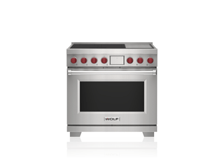 Wolf Estufa de inducción profesional de 36” IR36451G/S/P