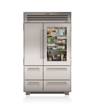 Sub-Zero Refrigerador/Congelador PRO de 48&quot; con puerta de vidrio PRO4850G