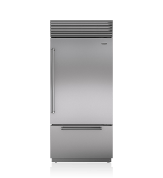 Sub-Zero Unidad combinada Refrigerador / Congelador Cl&#225;sico de 36 &quot; BI-36U/S