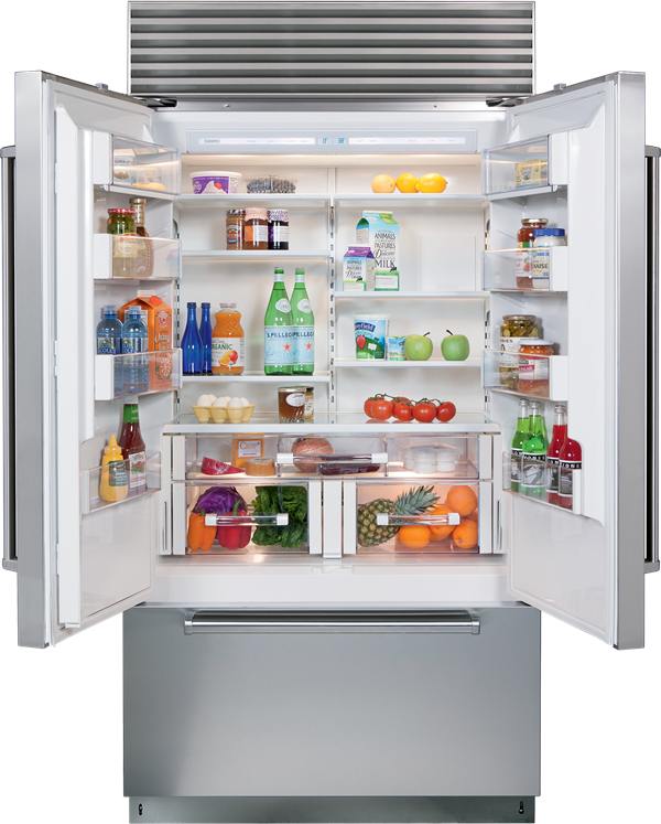 Refrigerador / Congelador Clásico con puerta francesa de 42" BI42UFD