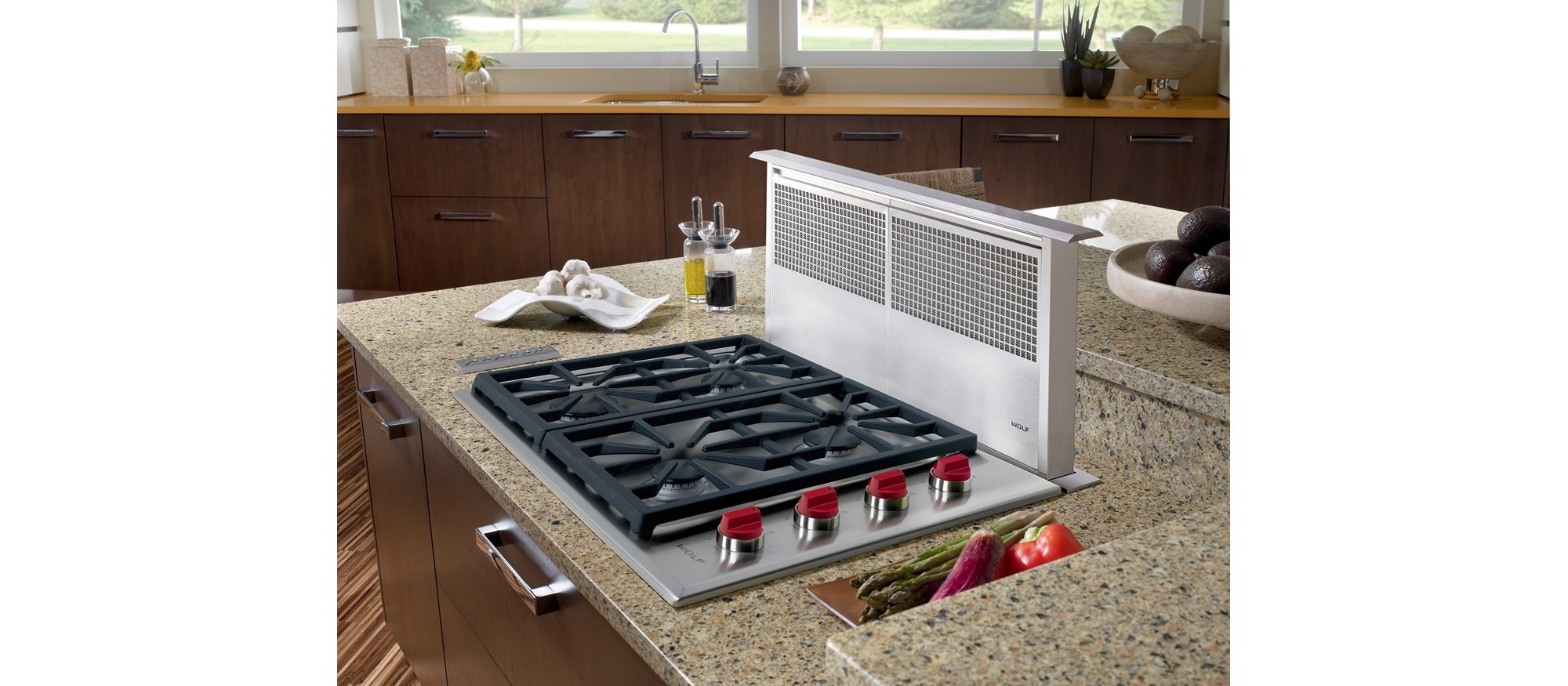 Parrilla de Gas estilo profesional de 30" 4 quemadores CG304P/S