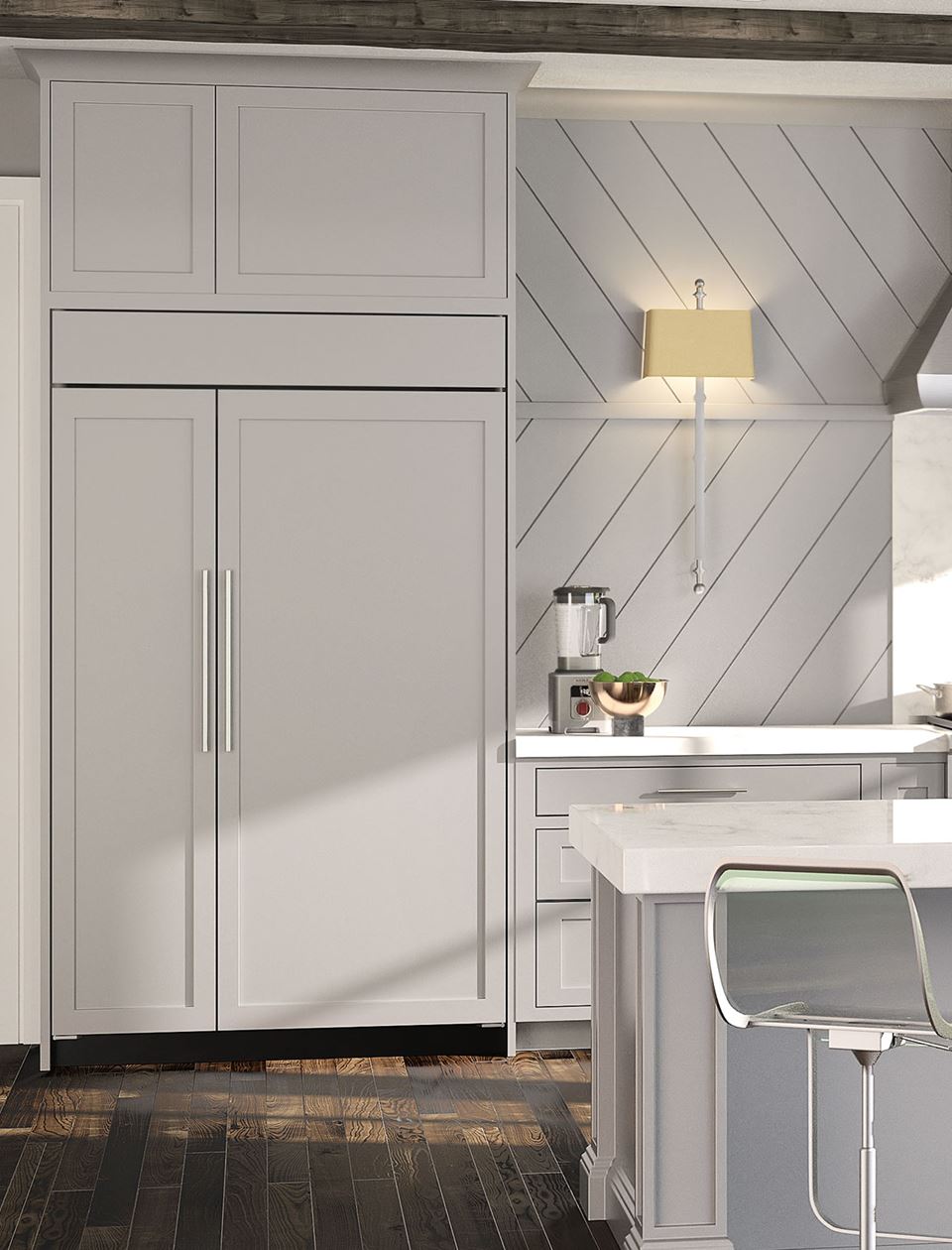 Fridge With Panel Built In Side By Side 48 Inch Refrigerators - Panel Ready | Sub-Zero