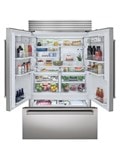 48" Classic French Door Refrigerator/Freezer with Internal Dispenser - Panel Ready