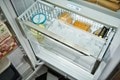 Designer freezer drawer with ice