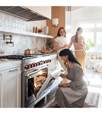 Los electrodomésticos Wolf proporcionan un rendimiento como el de un chef