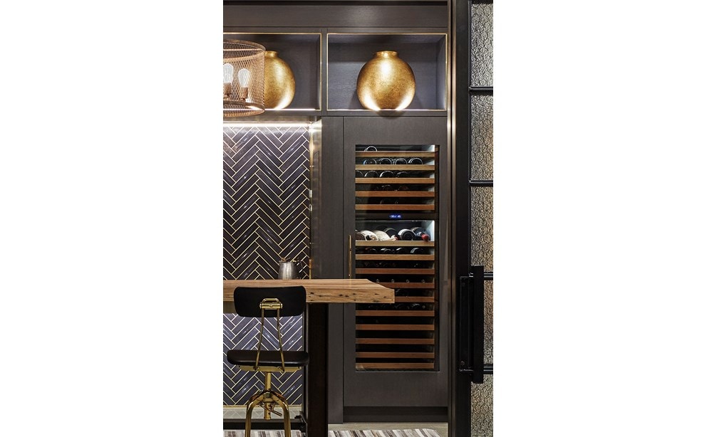 Penthouse Wine Room with a View by Steve Karp