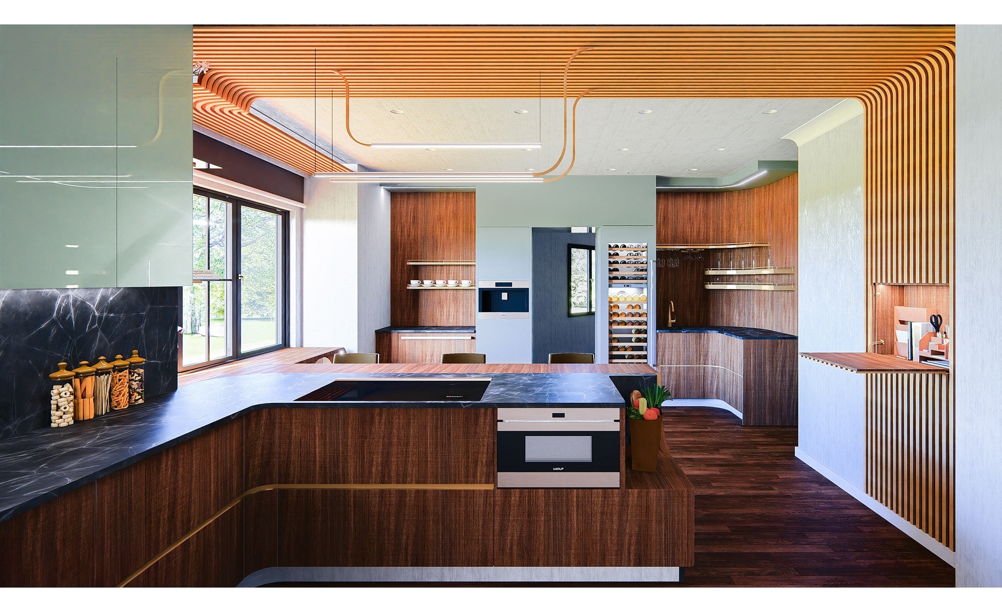 Sub-Zero, Wolf, and Cove Kitchen Design Contest Finalist, Alexander Drozdovitch of Montgomery College from Gaithersburg, MM, USA