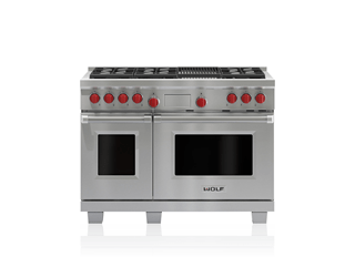 Legacy Model - 48" Dual Fuel Range - 6 Burners and Infrared Charbroiler