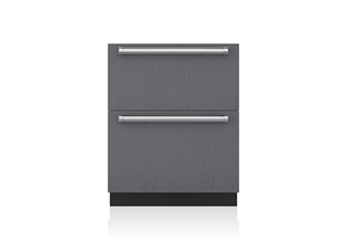 27" Designer Refrigerator Drawers - Panel Ready
