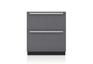 Cajones de refrigerador y congelador serie Designer de 30" - Compatible con panel