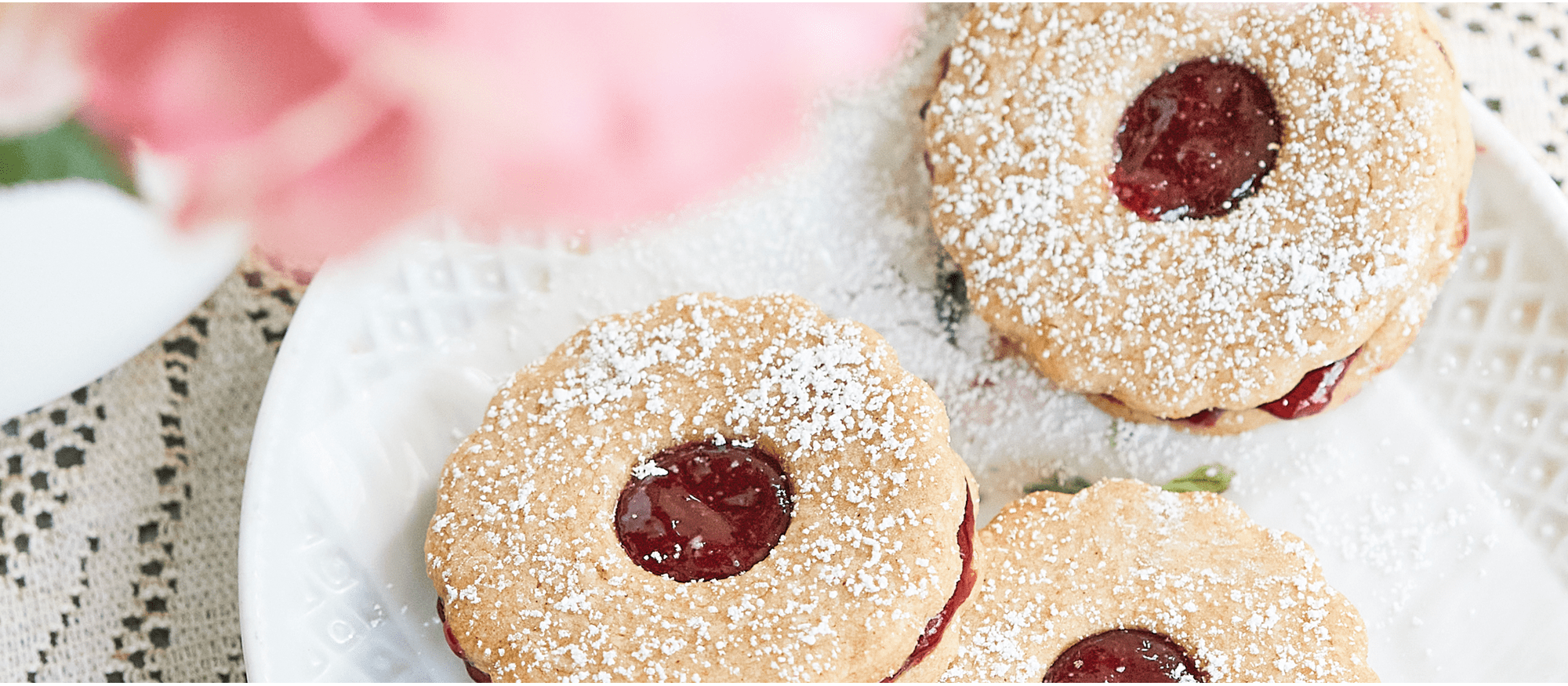 Authentic Linzer Cookies