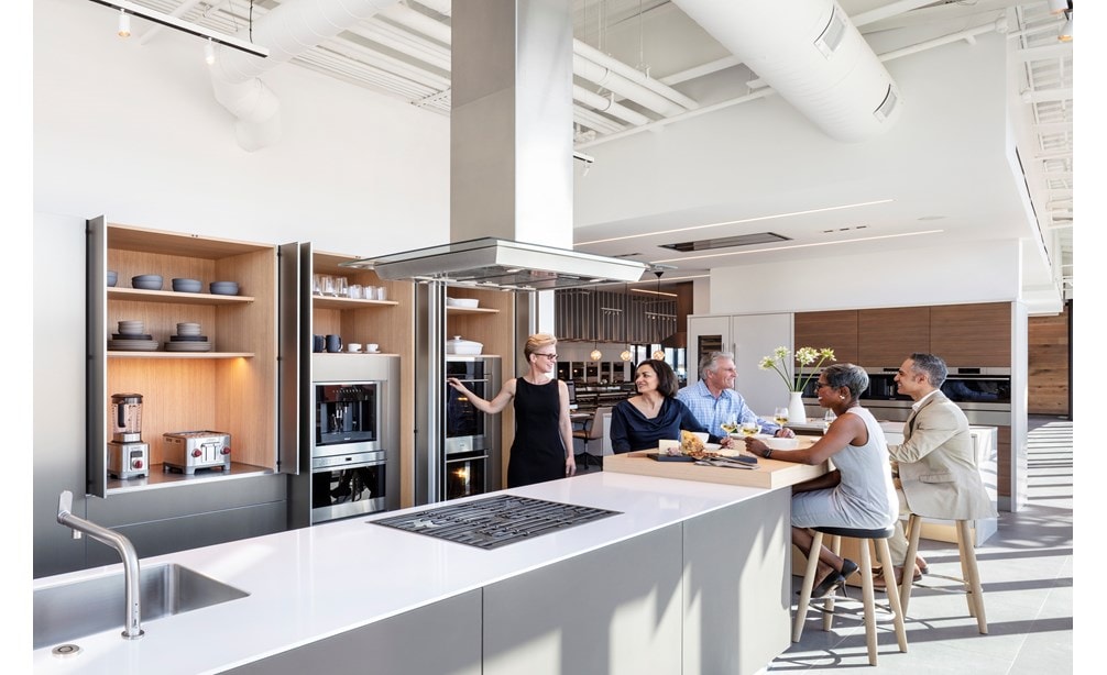 Experience the sights, sounds, and smells of your next kitchen in the new Sub-Zero, Wolf and Cove Showroom in Denver, Colorado