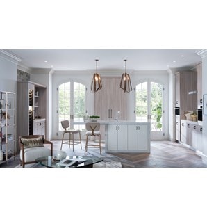 Columna congelador completo Designer de 24" Sub-Zero (IC-24FI) con conservador de vino de 24" Sub-Zero (IW-24)