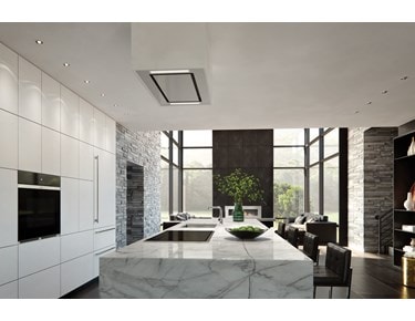 Refrigerador/congelador bajo y sobre mostrador Designer de 36" Sub-Zero con fabricador de hielo compatible con paneles (IT-36CI) y horno individual contemporáneo Classic de la serie M de 30" Wolf (SO30CM/B)