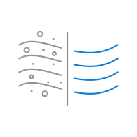 El sistema de purificación de aire reduce el deterioro y los olores