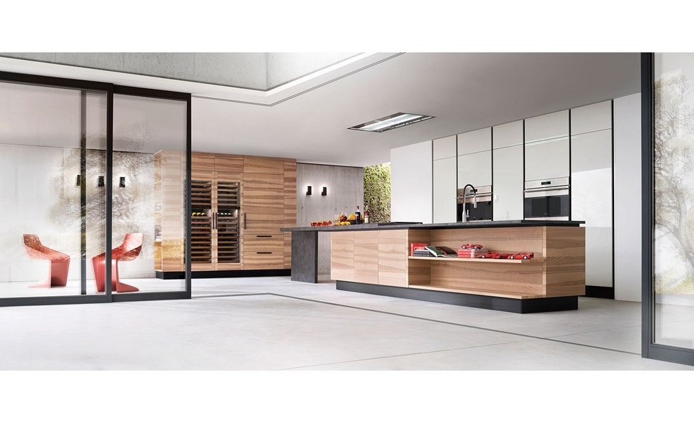 Refrigerador con dispensador interno de 36" de alto Sub-Zero (DET3650RID)