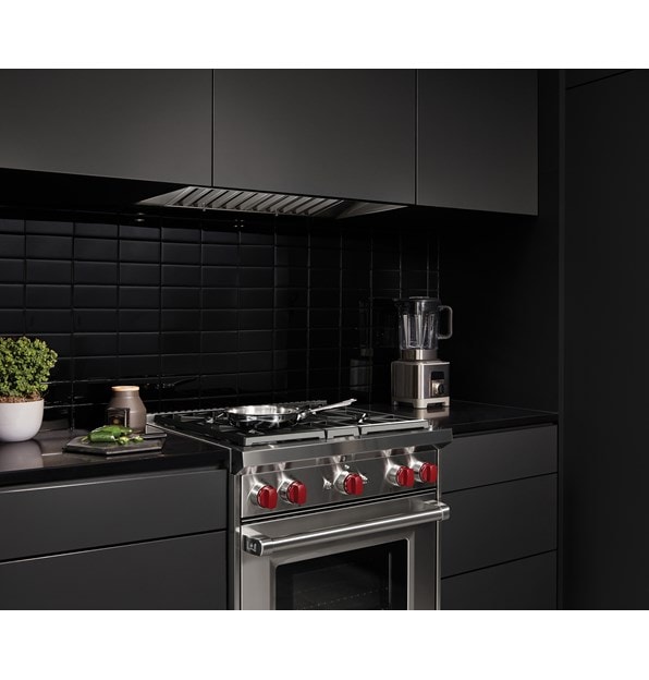 Sub-Zero 24" Designer Column Refrigerator/Freezer (IC-24CI), with Wolf 24" E Series Transitional Convection Steam Oven (CSO24TE/S/TH) 