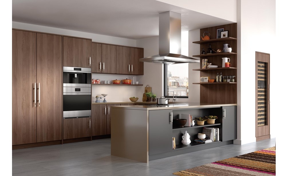 Sub-Zero 24" Designer Column All Refrigerator (IC-24R) with Wolf 24" Coffee System - Stainless (EC24/S)