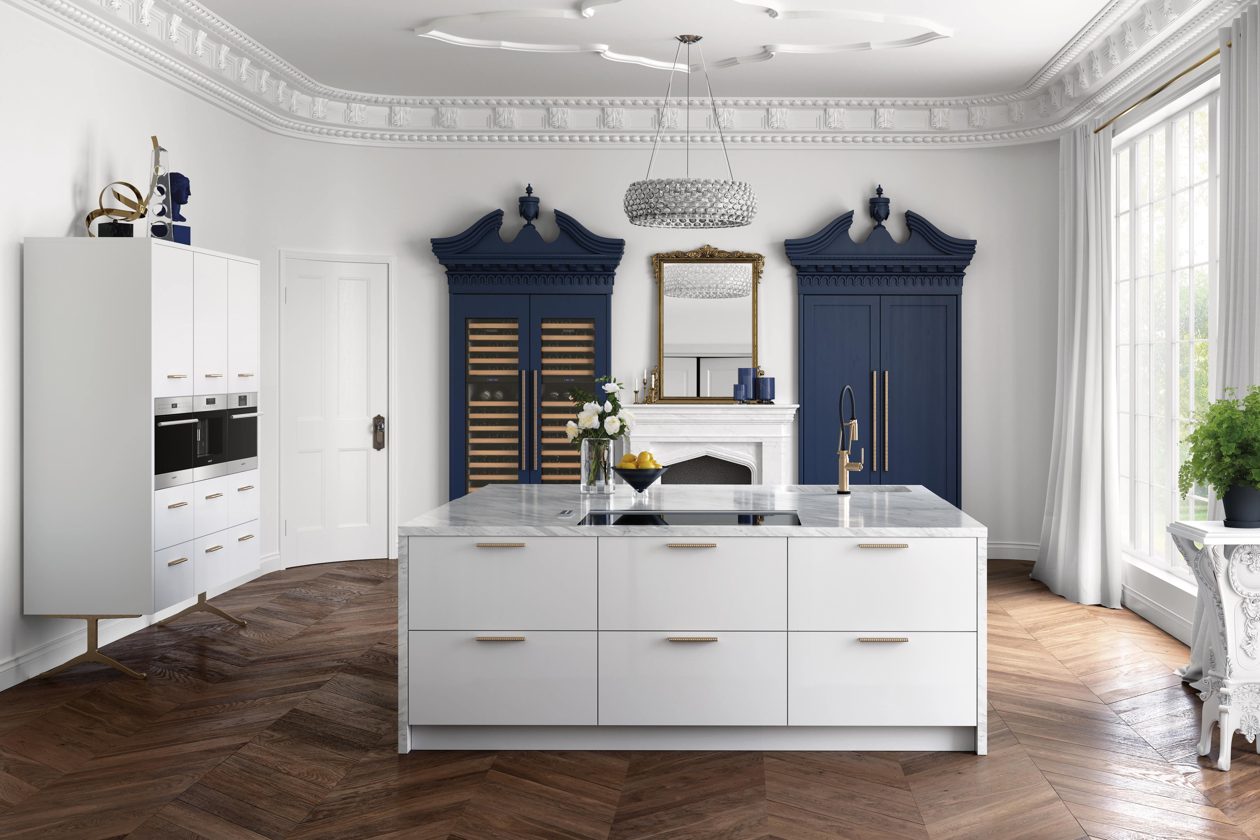 Sub-Zero 24" Designer Column Refrigerator Freezer with Ice Maker Panel Ready (IC-24CI) - Formerly Integrated