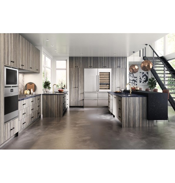 Sub-Zero 30" Designer Over and Under Refrigerator / Freezer (IT-30CI) - Formerly Integrated