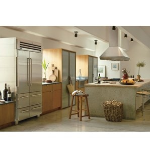 Refrigerador/congelador de 48" Sub-Zero con máquina para hacer hielo (648PRO)