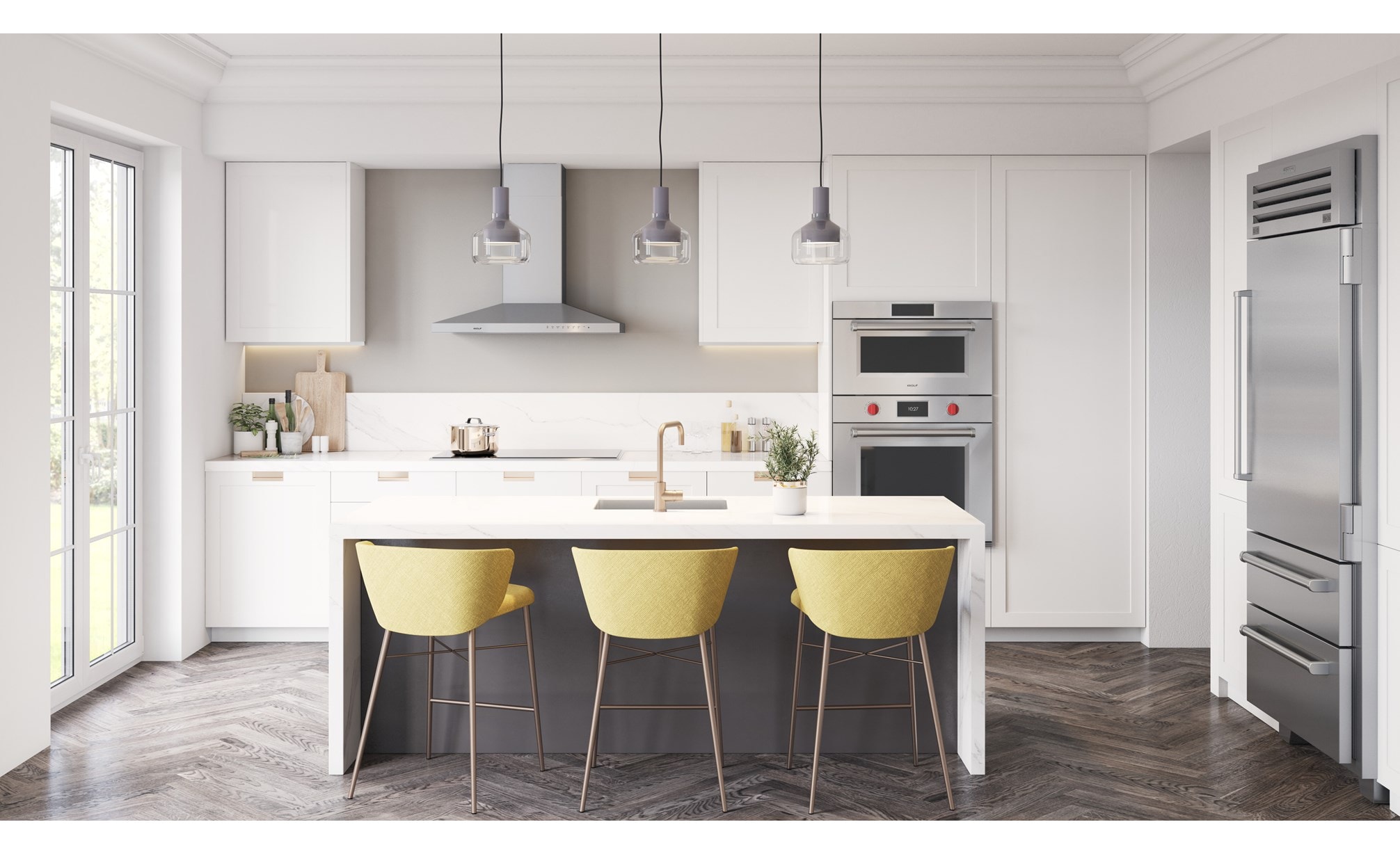 Refrigerador congelador PRO de 36"