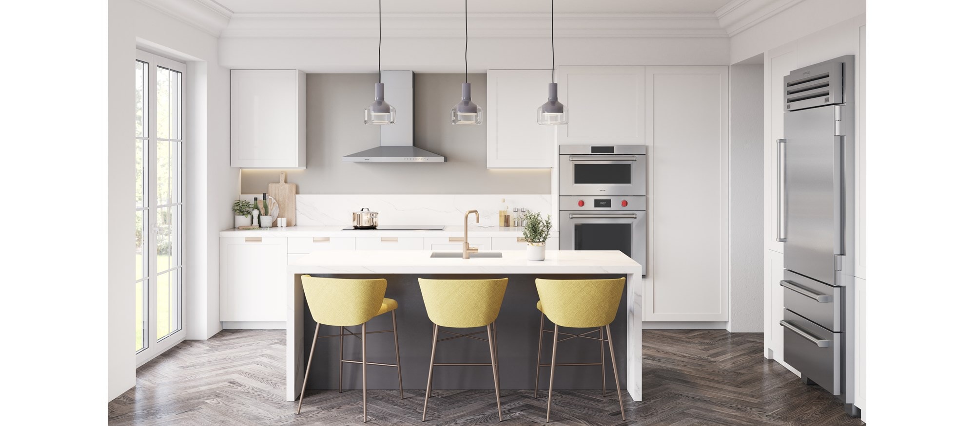 Refrigerador congelador PRO de 36"