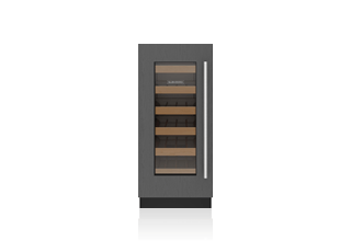 Sub-Zero Conservador de vino bajo mostrador Designer de 15” - Compatible con panel DEU1550W