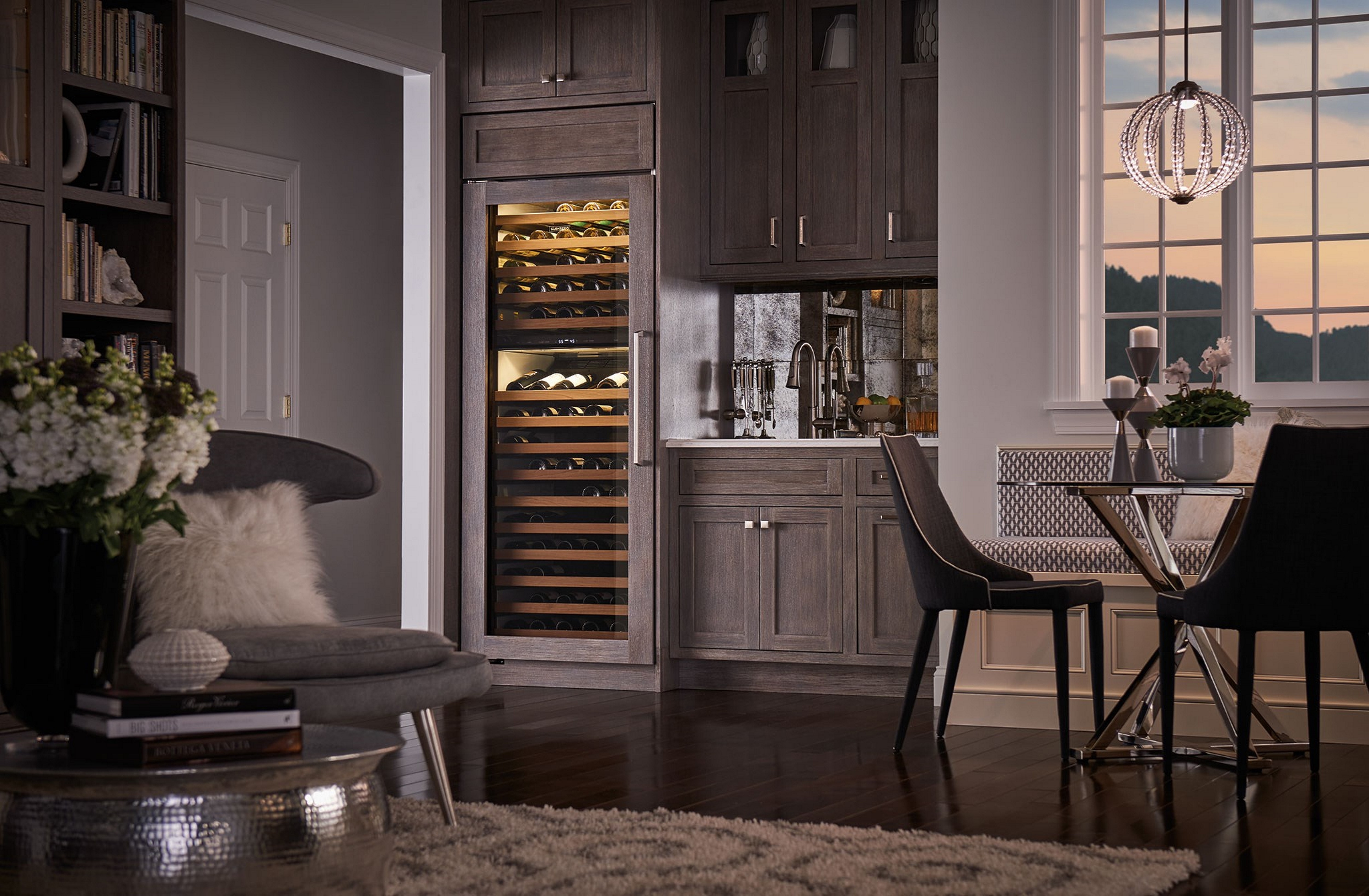 Columna conservadora de vino de 30" Sub-Zero Classic - Compatible con paneles (BW-30/O)