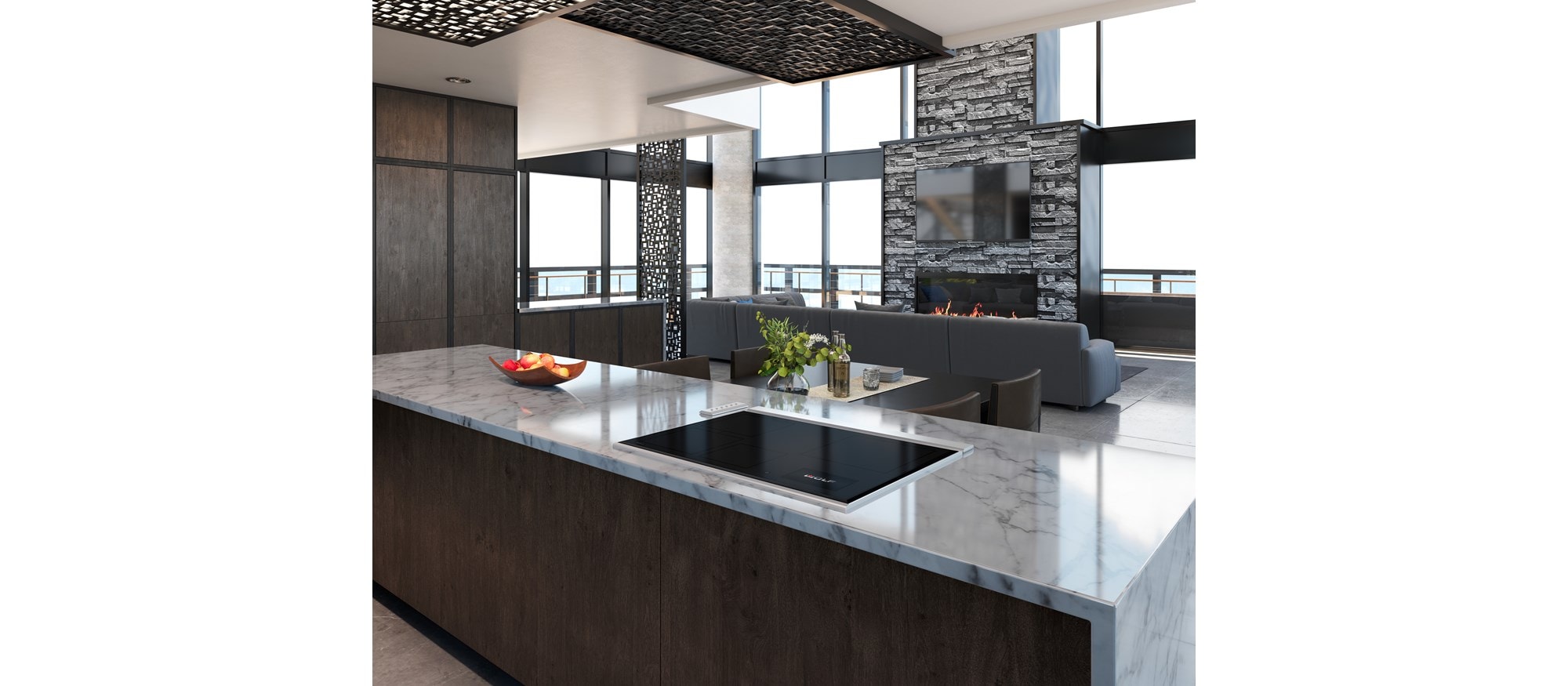 Placa de inducción transicional de 30" Wolf (CI30460T/S)