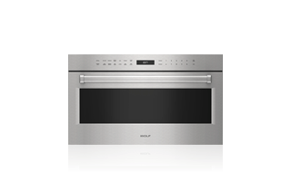 Wolf Horno de microondas con puerta abatible profesional de la serie E de 30" MDD30PE/S/PH