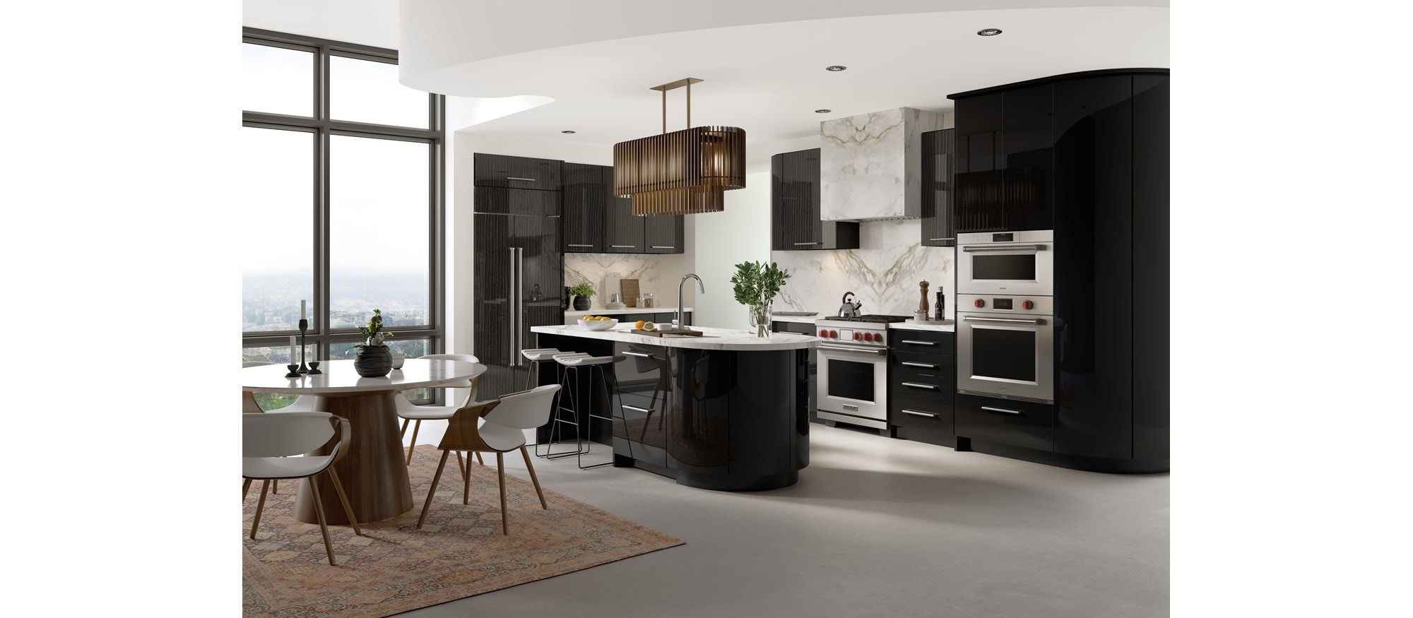 Horno de vapor con convección profesional de la serie M de 30" Wolf (CSO30PM/S/PH)