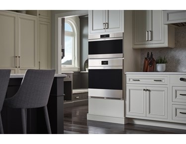 Horno de vapor con convección contemporáneo de la serie M de 30" Wolf (CSO30CM/B/TH) con manija negra