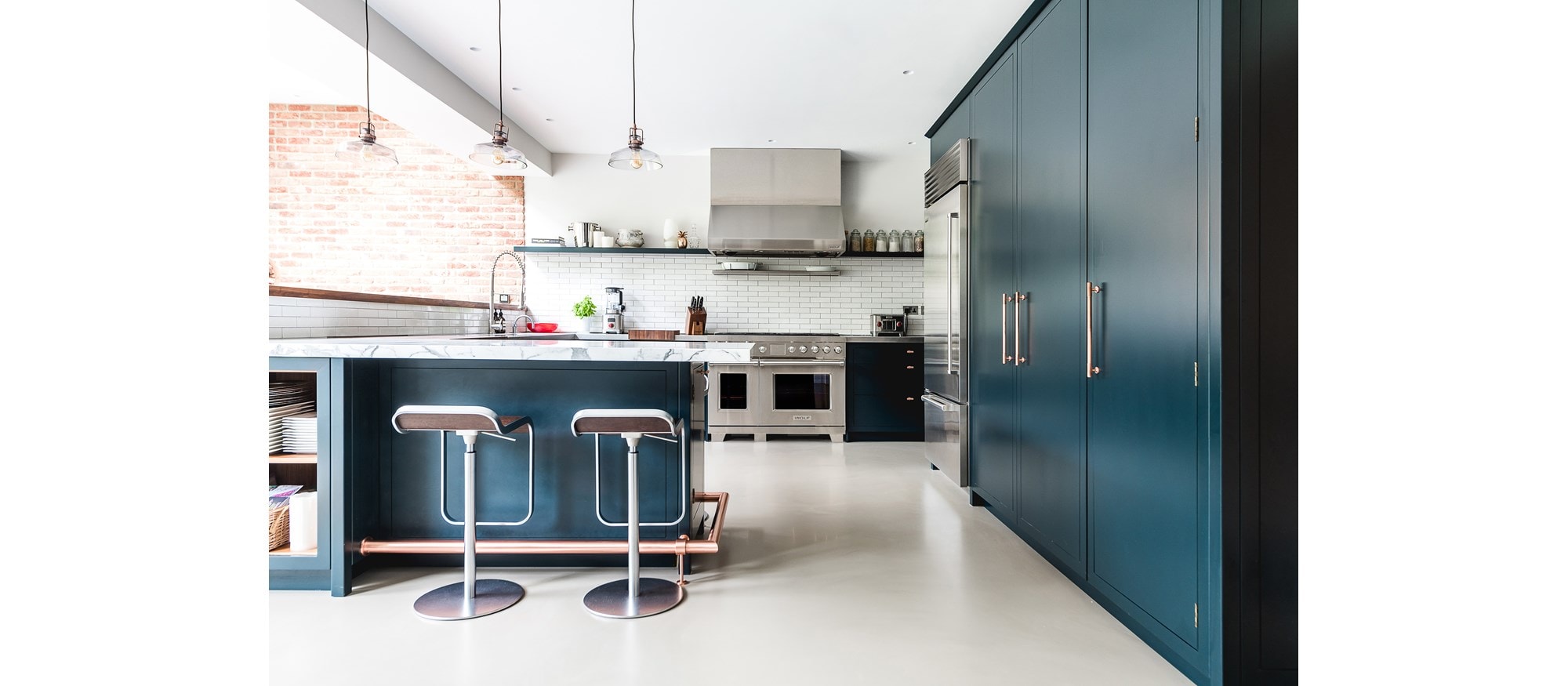 Estufa de doble salida de 48" Wolf con 8 quemadores (DF48850)