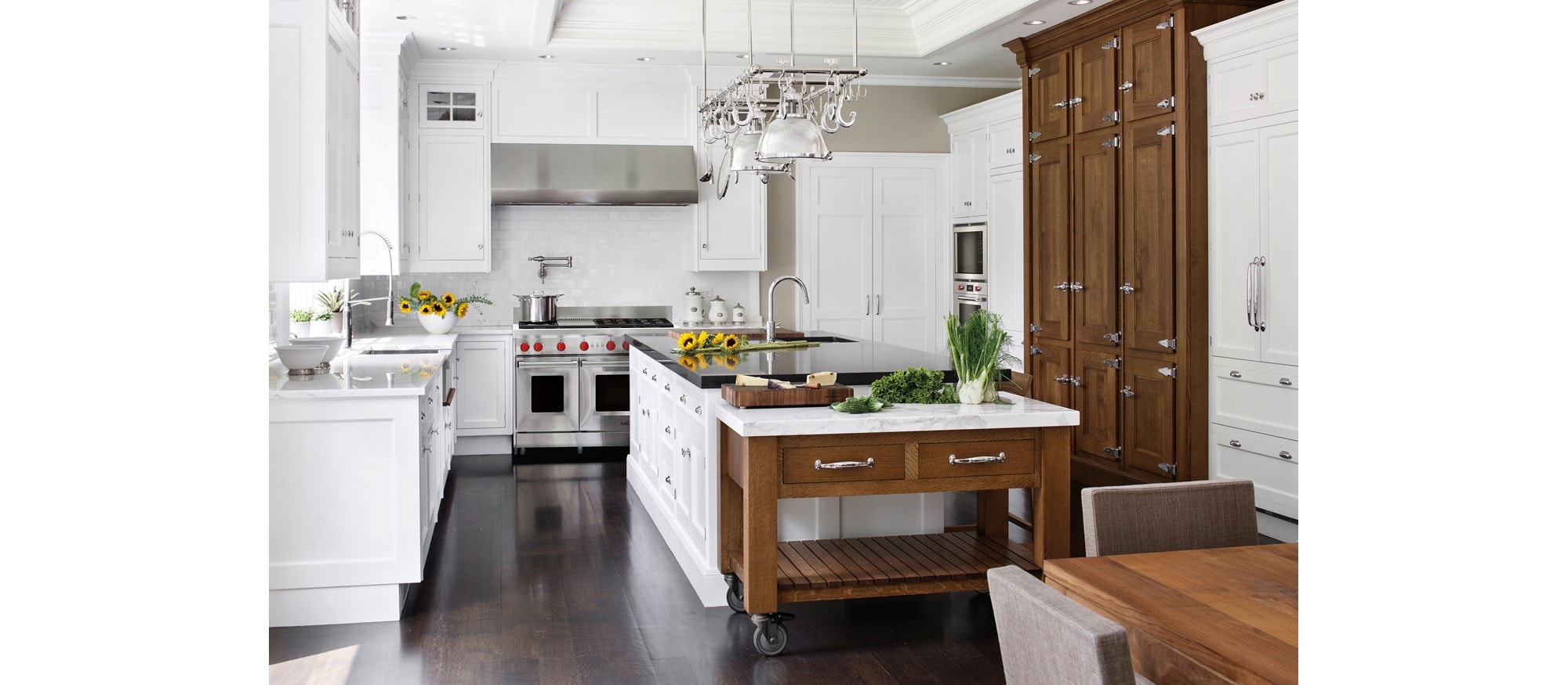 Estufa de gas de 48" - 6 quemadores y asadora infrarroja (GR486G) Estufa Wolf