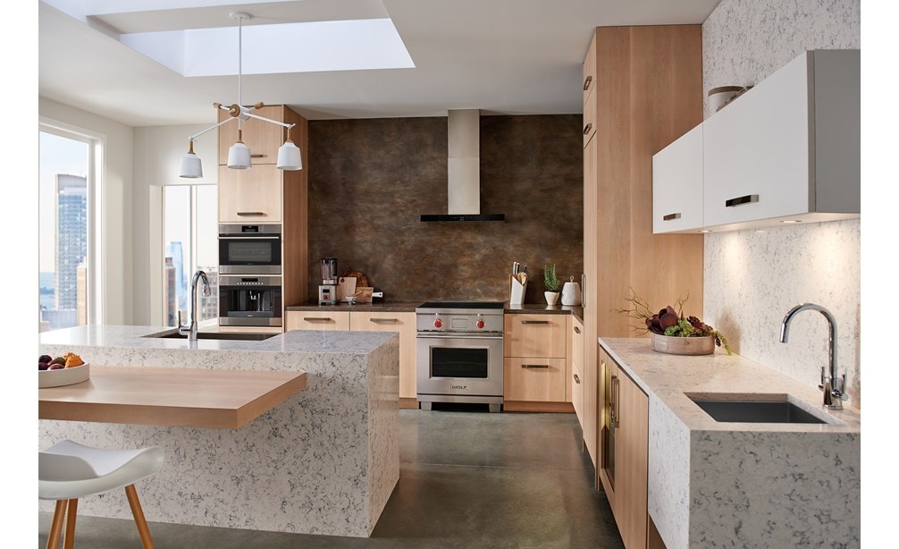 The Wolf 30" Transitional Induction Range (IR304TE/S/TH) with Wolf 24" E Series Transitional Convection Steam Oven (CSO24TE/S/TH)