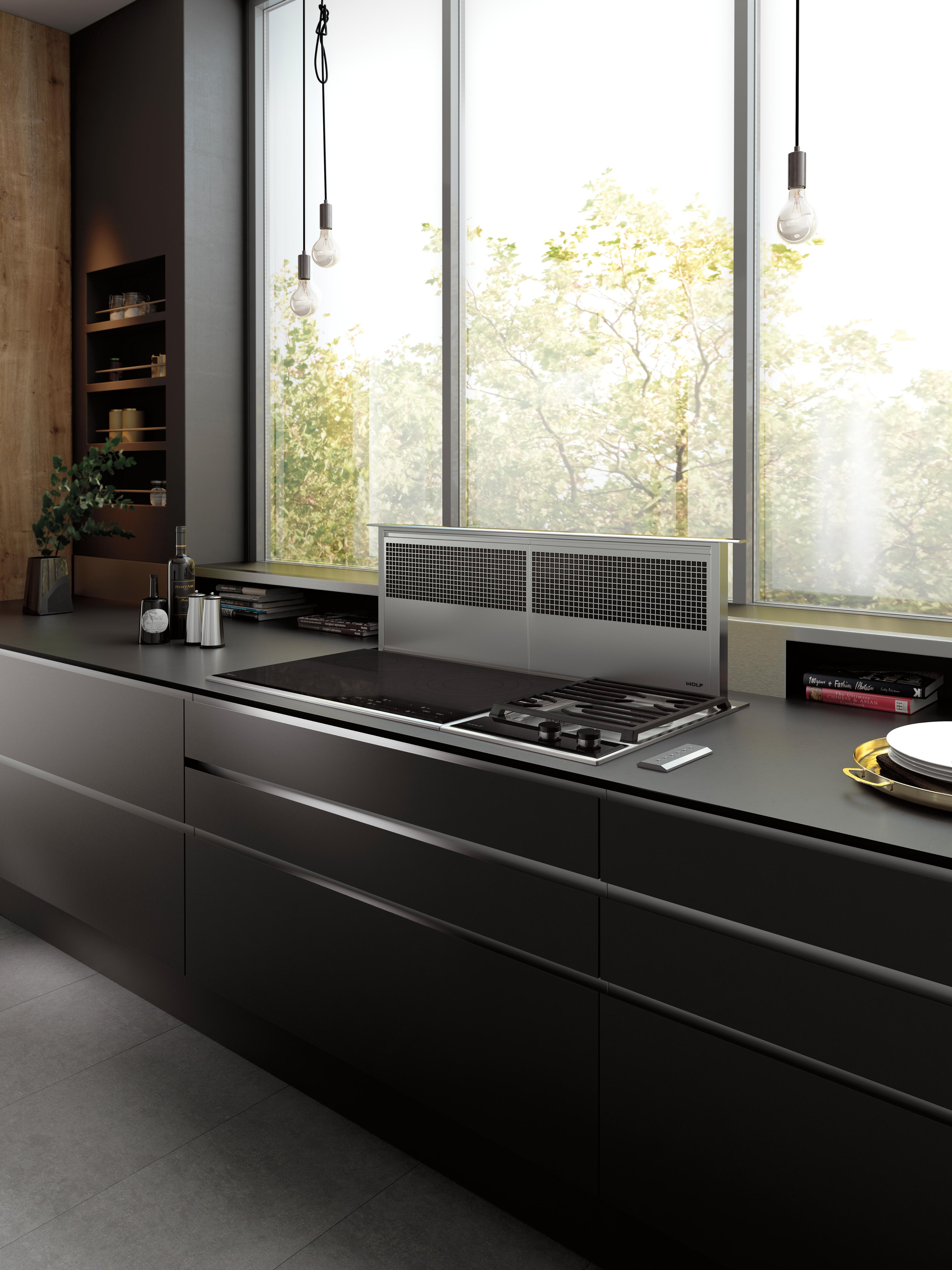 Ventilación de tiro descendente de 45" Wolf (DD45)