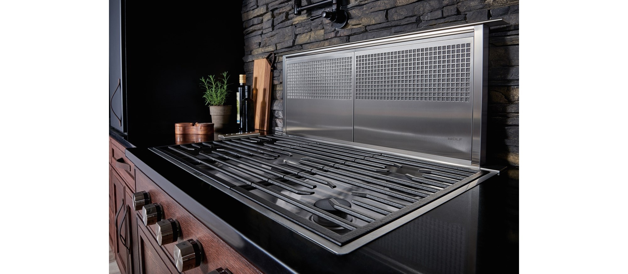 Ventilador de tiro descendente de 36" Wolf (DD36)