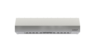 Wolf Campana extractora de pared exterior de perfil bajo de 42" PW422210