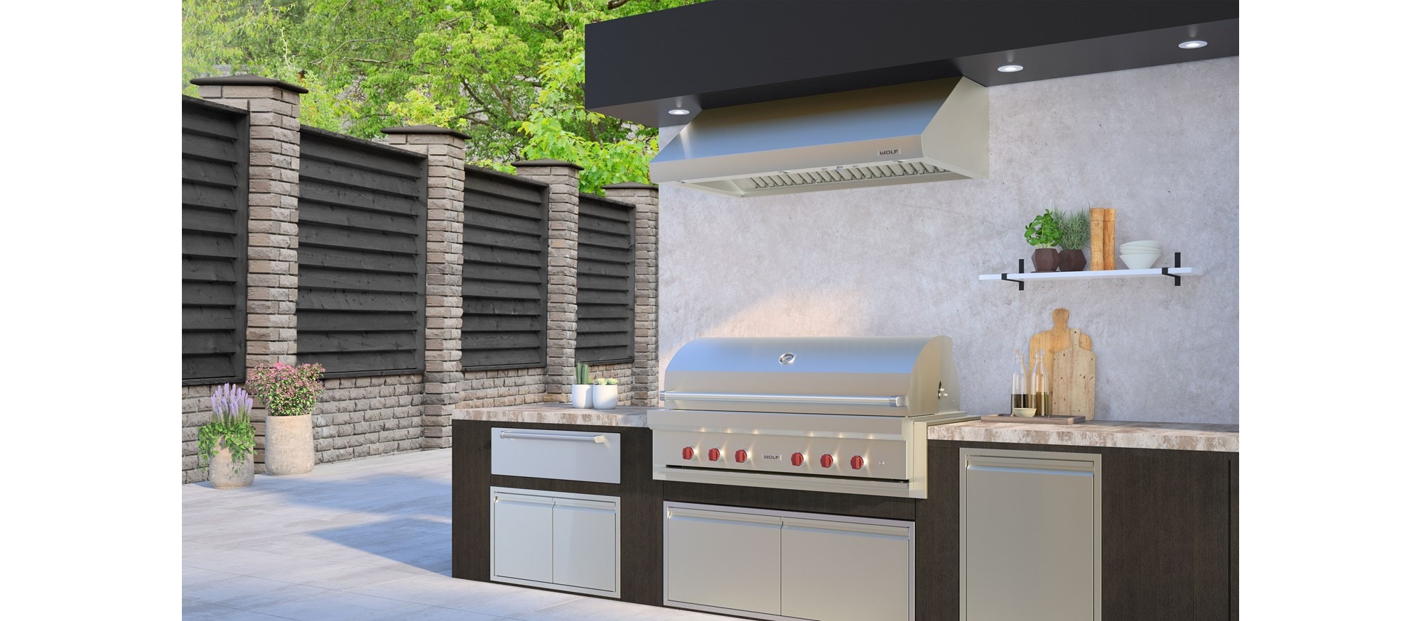 Wolf Appliances 54" Outdoor Gas Grill (OG54)